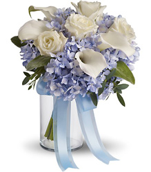 Love in Blue Bouquet from Boulevard Florist Wholesale Market